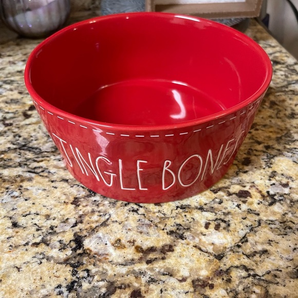 Rae Dunn dog bowl - Picture 2 of 5